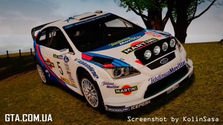 Ford Focus RS Martini WRC